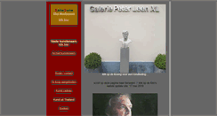 Desktop Screenshot of galeriepeterleen.nl